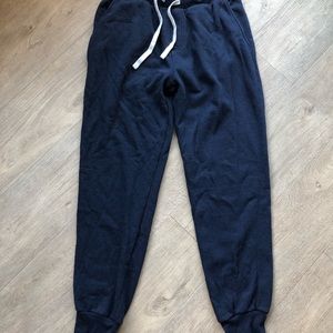Gustin Twisted Yarn Fleece Sweatpants - L